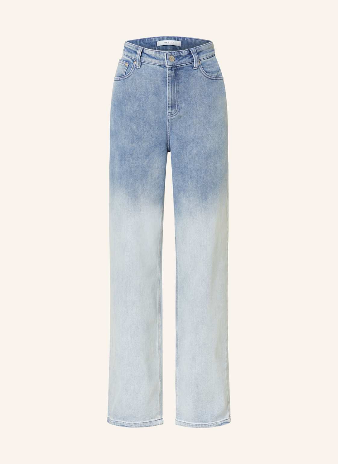 Gestuz Straight Jeans Bebbiegz blau von Gestuz