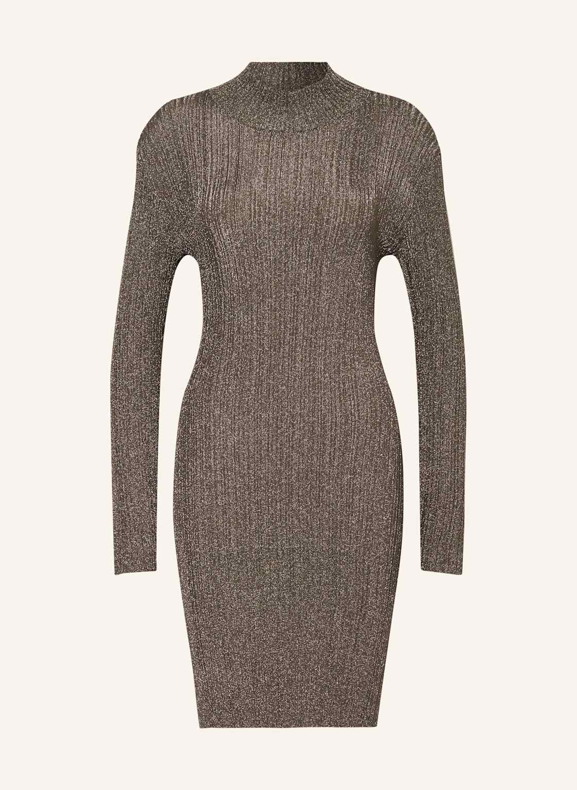 Gestuz Strickkleid Silvi Mit Glitzergarn silber Gestuz Strickkleid Silvi Mit Glitzergarn silber von Gestuz