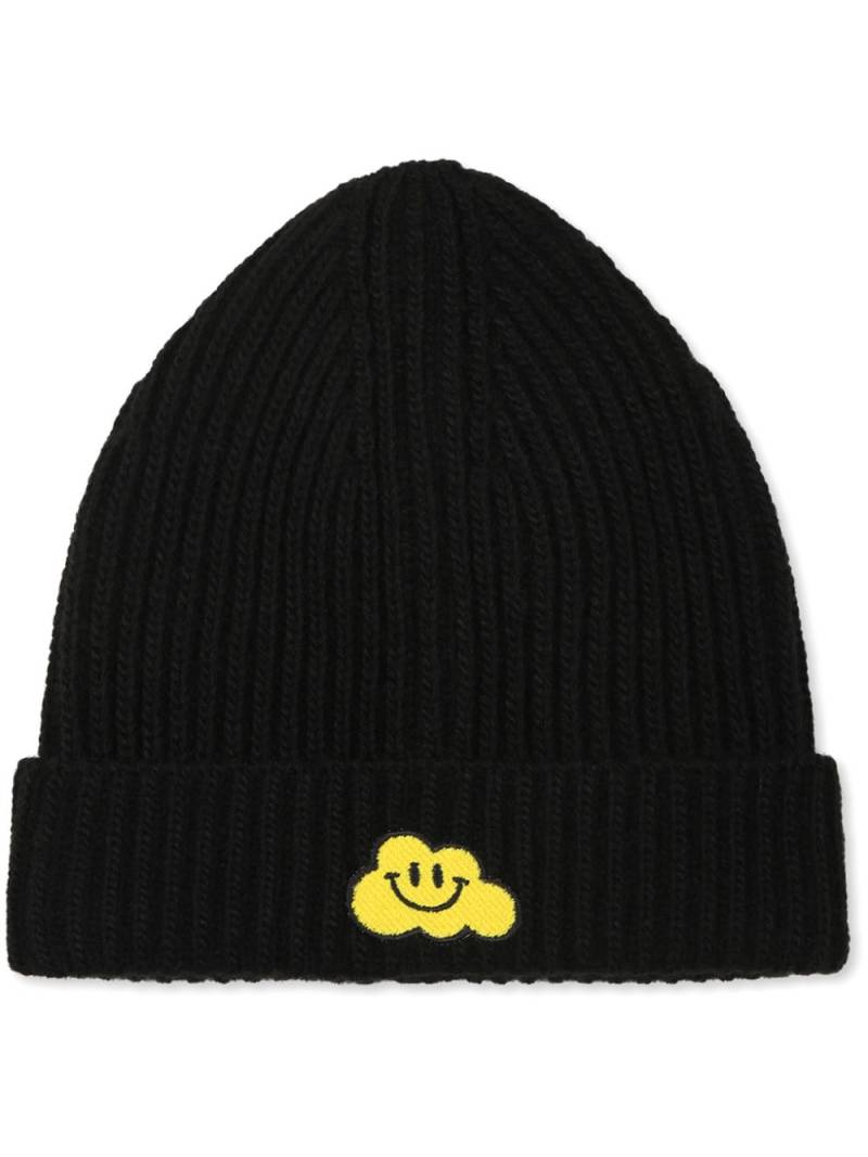 Ghayme cloud-appliqué beanie - Black von Ghayme