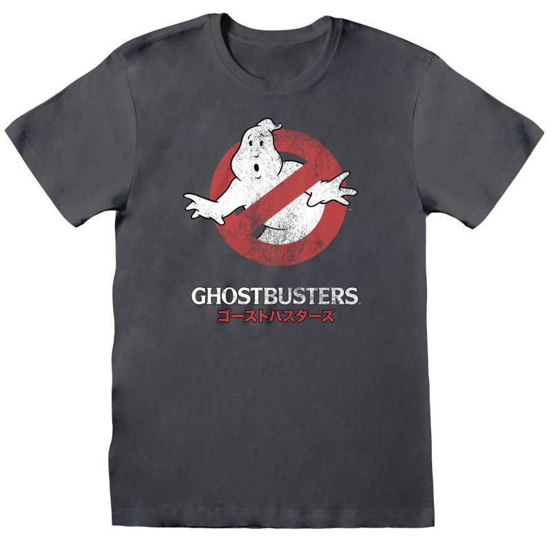 T-shirt Damen Charcoal Black S von Ghostbusters