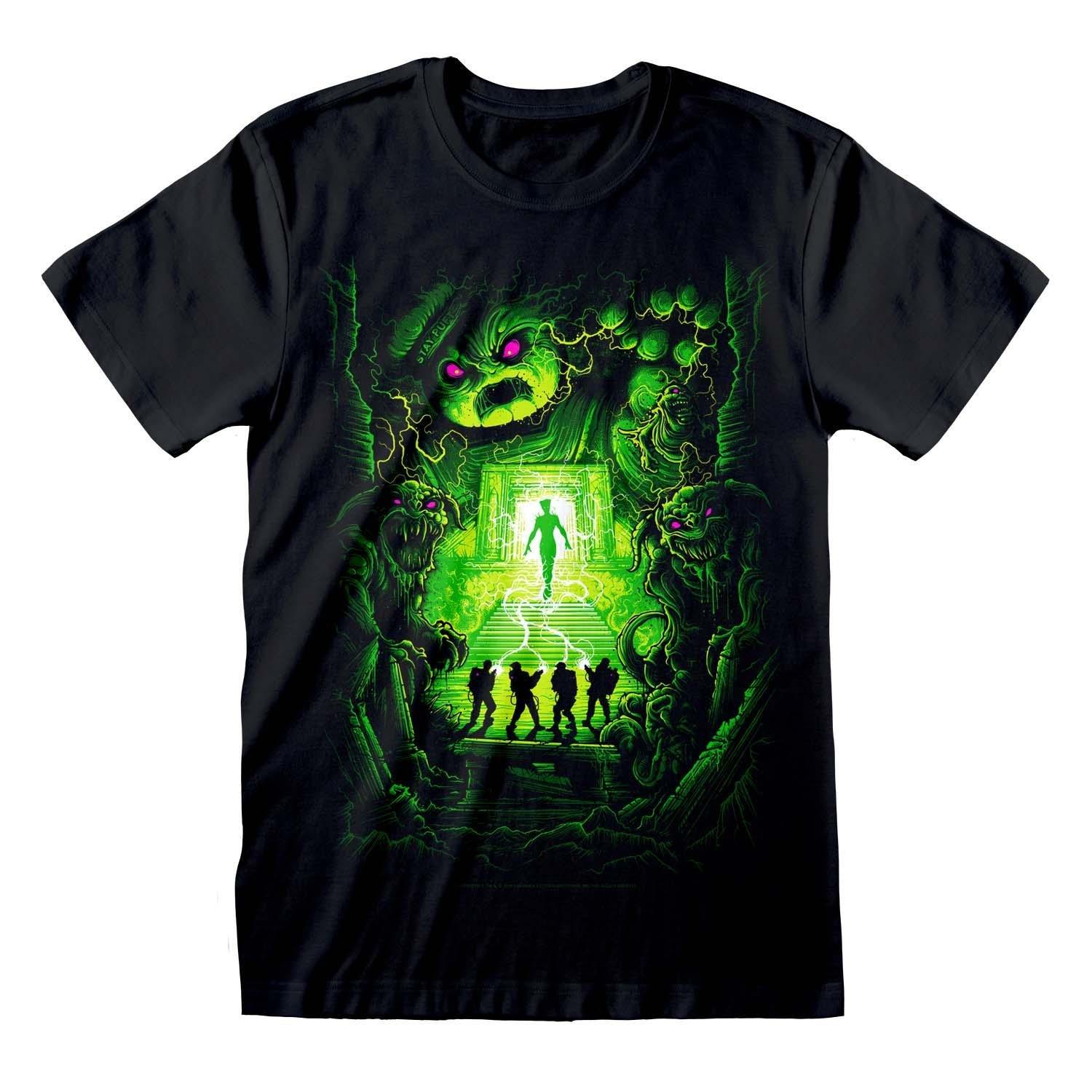 Tshirt Damen Schwarz L von Ghostbusters