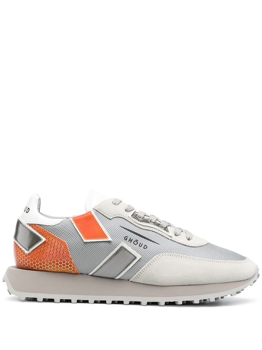 GHŌUD colour-block lace-up sneakers - Grey von GHŌUD