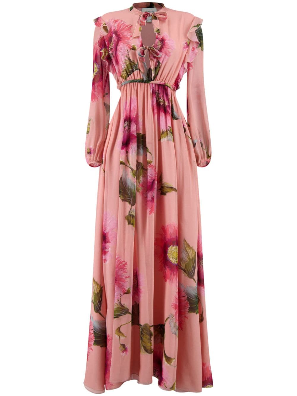 Giambattista Valli Botanic Blow Up-print silk georgette gown - Pink von Giambattista Valli