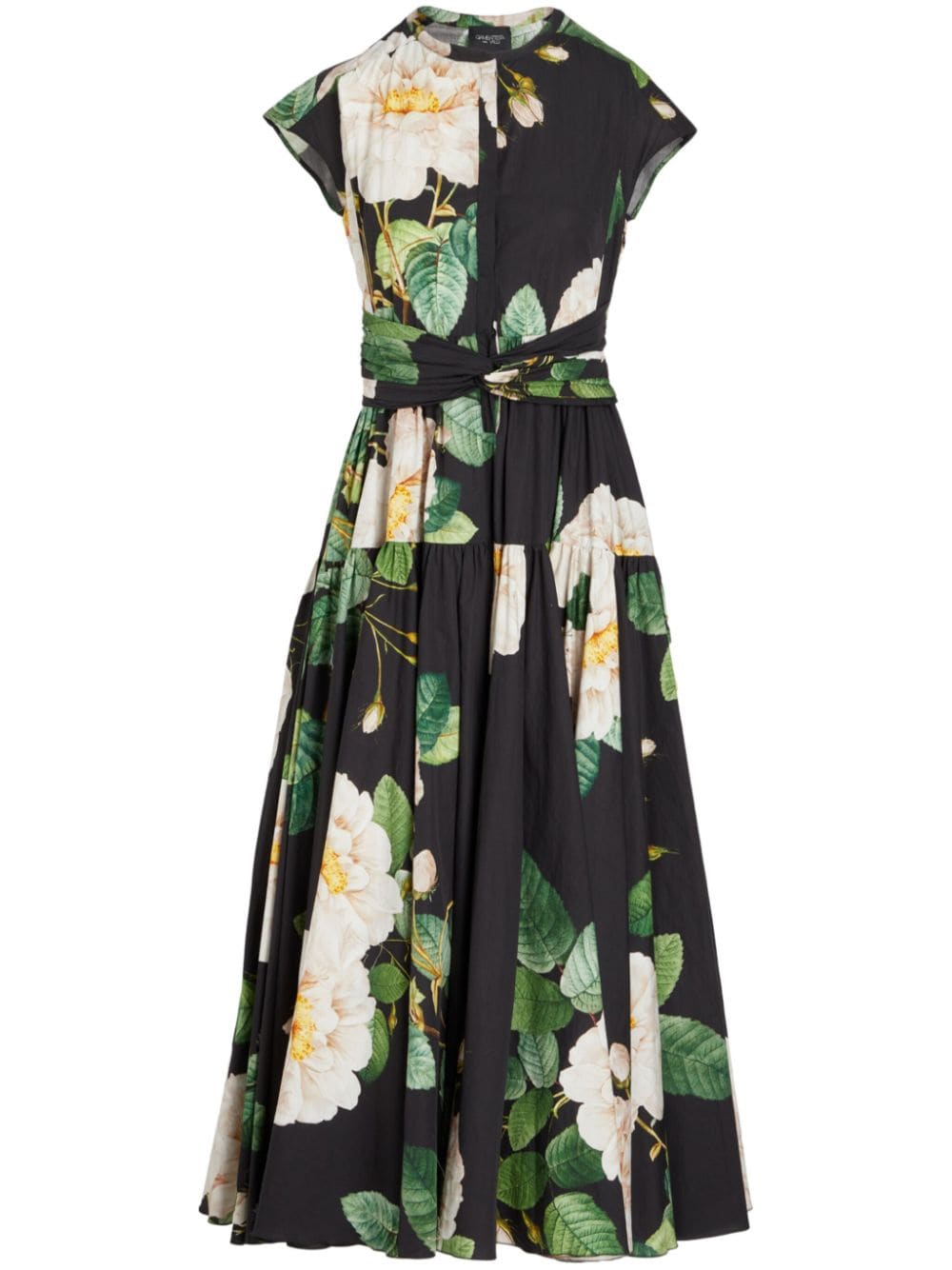 Giambattista Valli Giant Bloom maxi dress - Black von Giambattista Valli