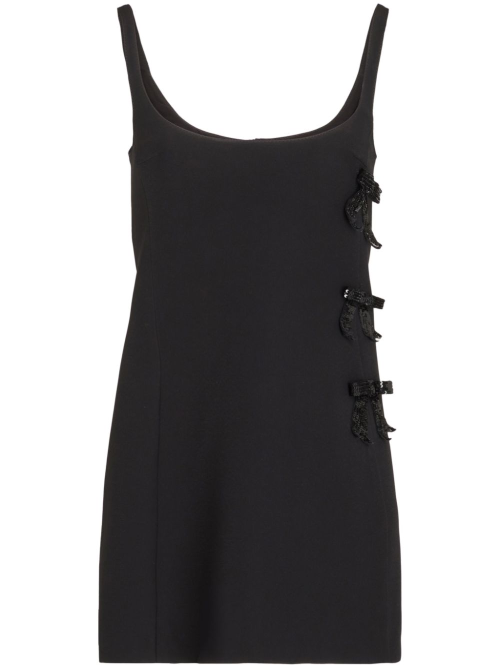 Giambattista Valli bow detailing short dress - Black von Giambattista Valli