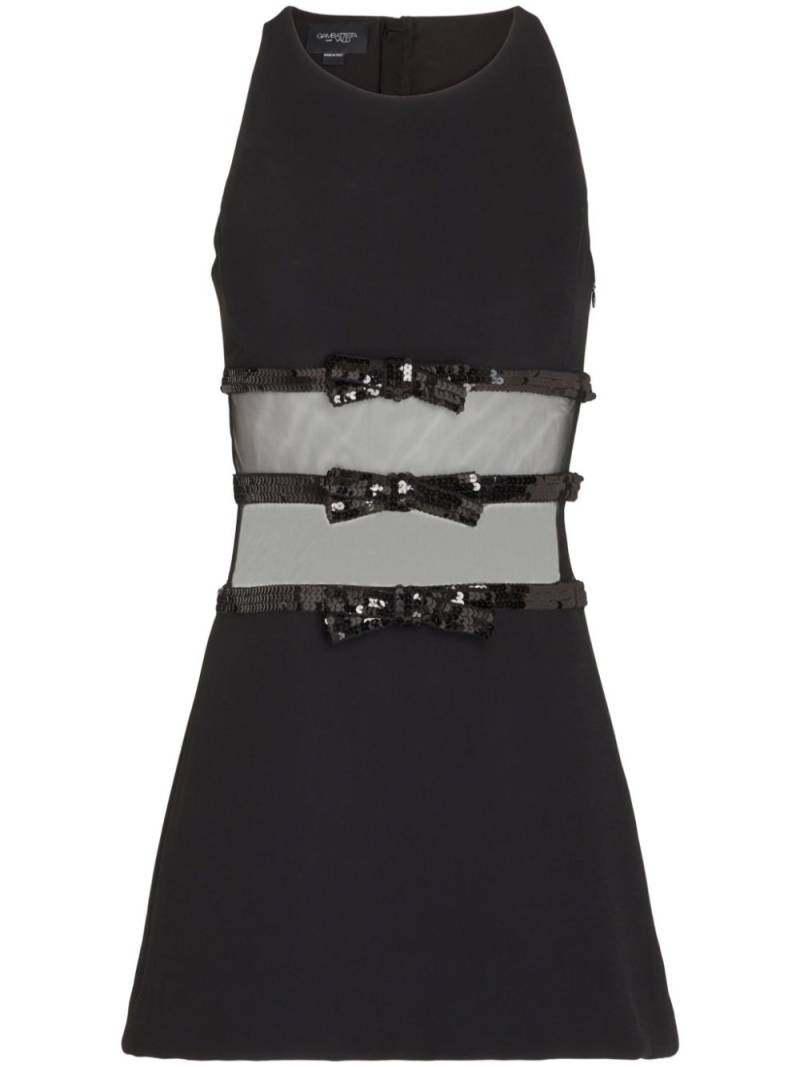 Giambattista Valli bow detailing sleeveless dress - Black von Giambattista Valli