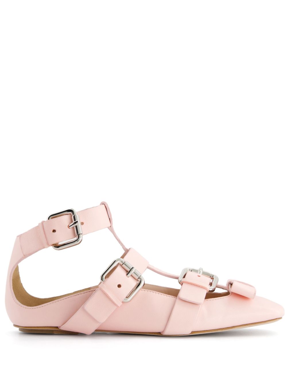 Giambattista Valli buckled sandals - Pink von Giambattista Valli