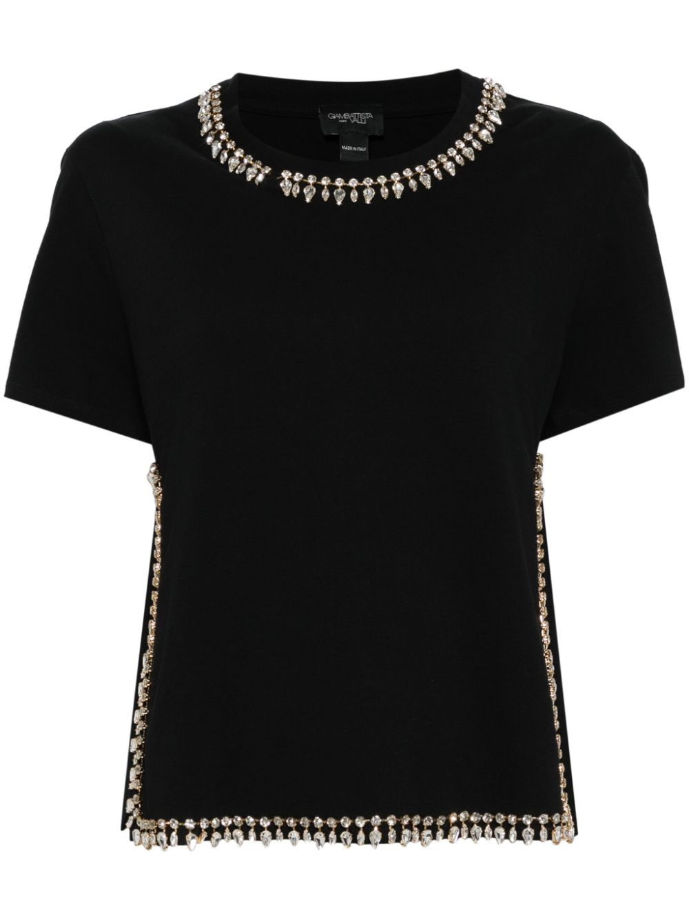 Giambattista Valli crystal-embellished T-shirt - Black von Giambattista Valli