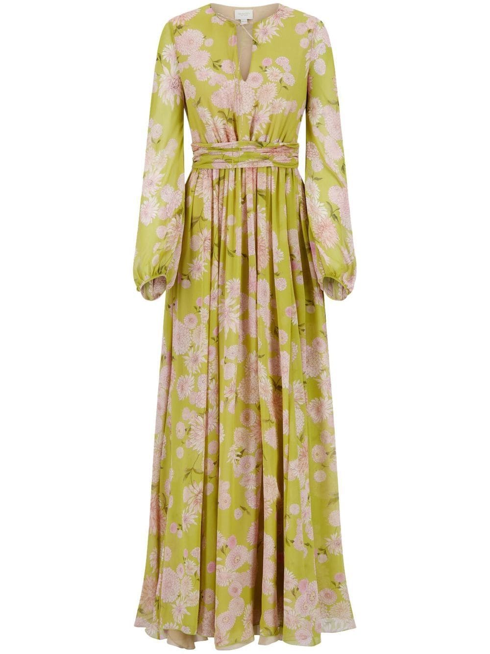 Giambattista Valli floral-print maxi dress - Green von Giambattista Valli