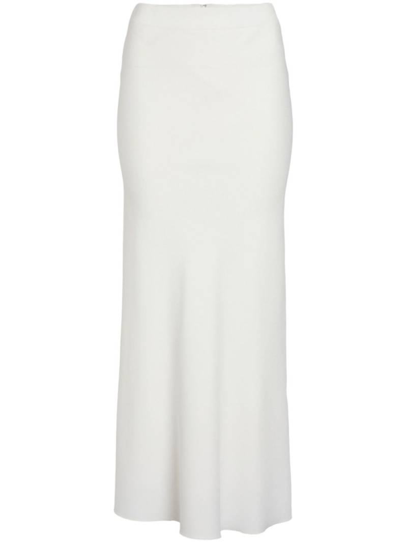 Giambattista Valli high-waist crepe maxi skirt - White von Giambattista Valli