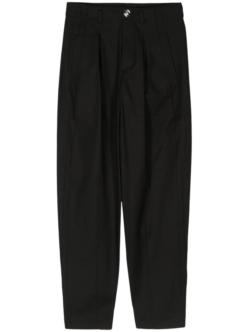 Giambattista Valli mid-rise tapered trousers - Black von Giambattista Valli