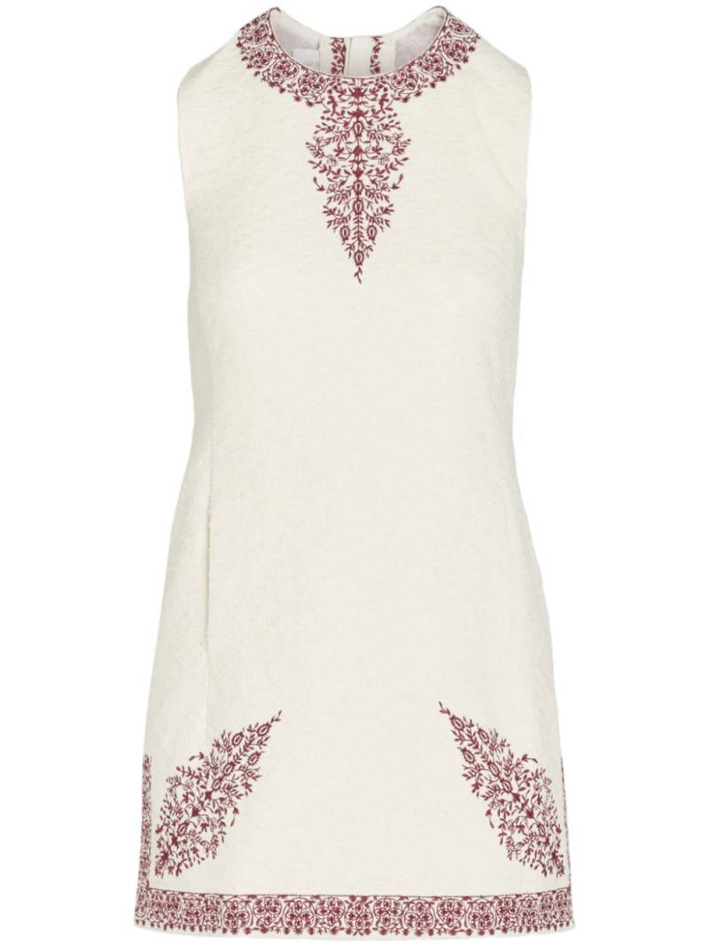 Giambattista Valli paisley mini dress - Neutrals von Giambattista Valli