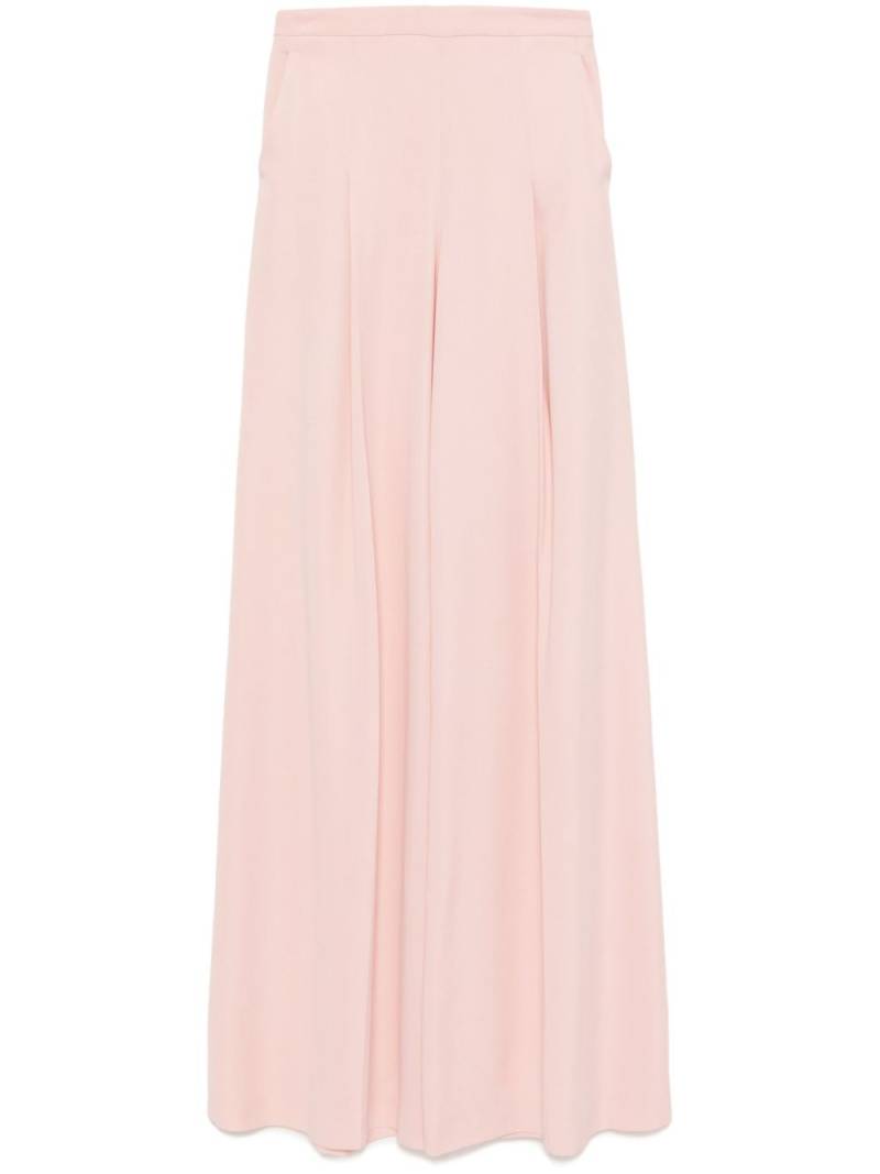 Giambattista Valli pleated palazzo pants - Pink von Giambattista Valli