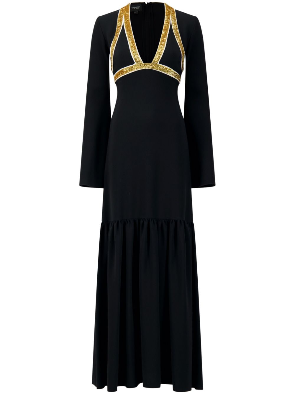 Giambattista Valli sequin-embellished crepe gown - Black von Giambattista Valli