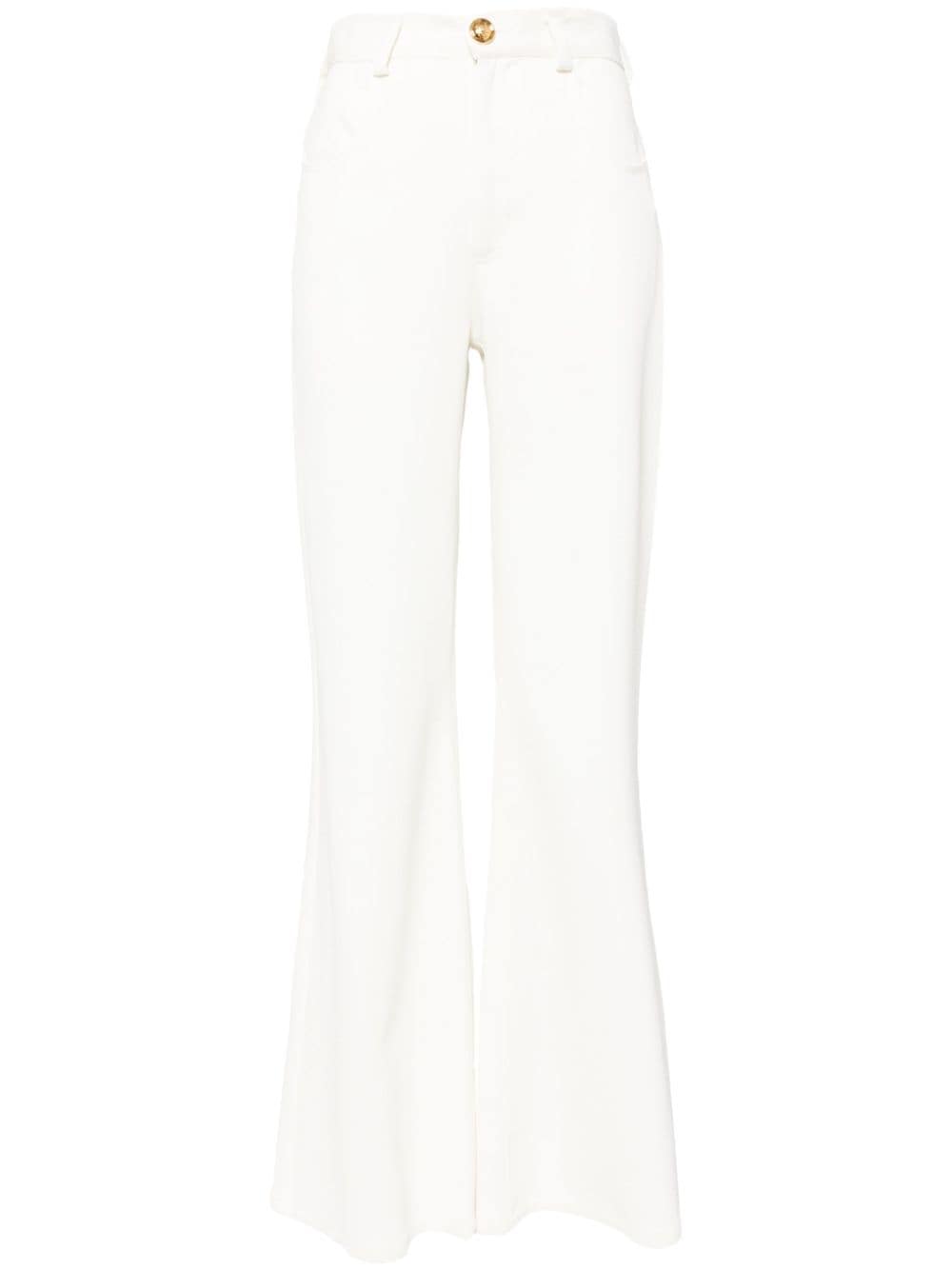 Giambattista Valli flared trousers - Neutrals von Giambattista Valli