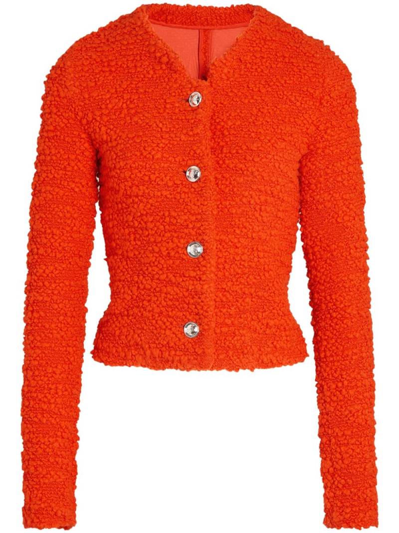 Giambattista Valli tweed jacket - Orange von Giambattista Valli