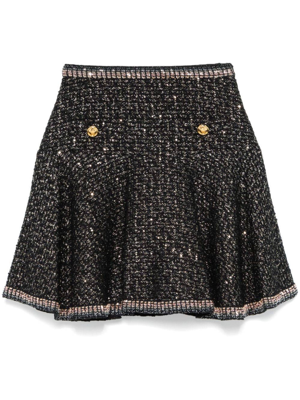 Giambattista Valli tweed mini skirt - Black von Giambattista Valli