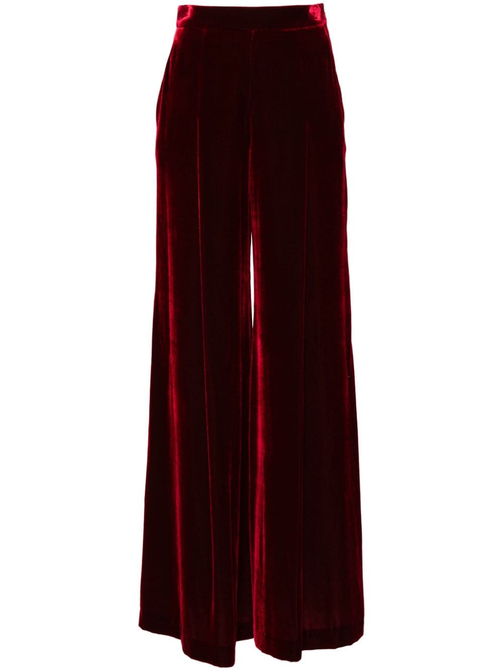 Giambattista Valli velvet trousers - Red von Giambattista Valli