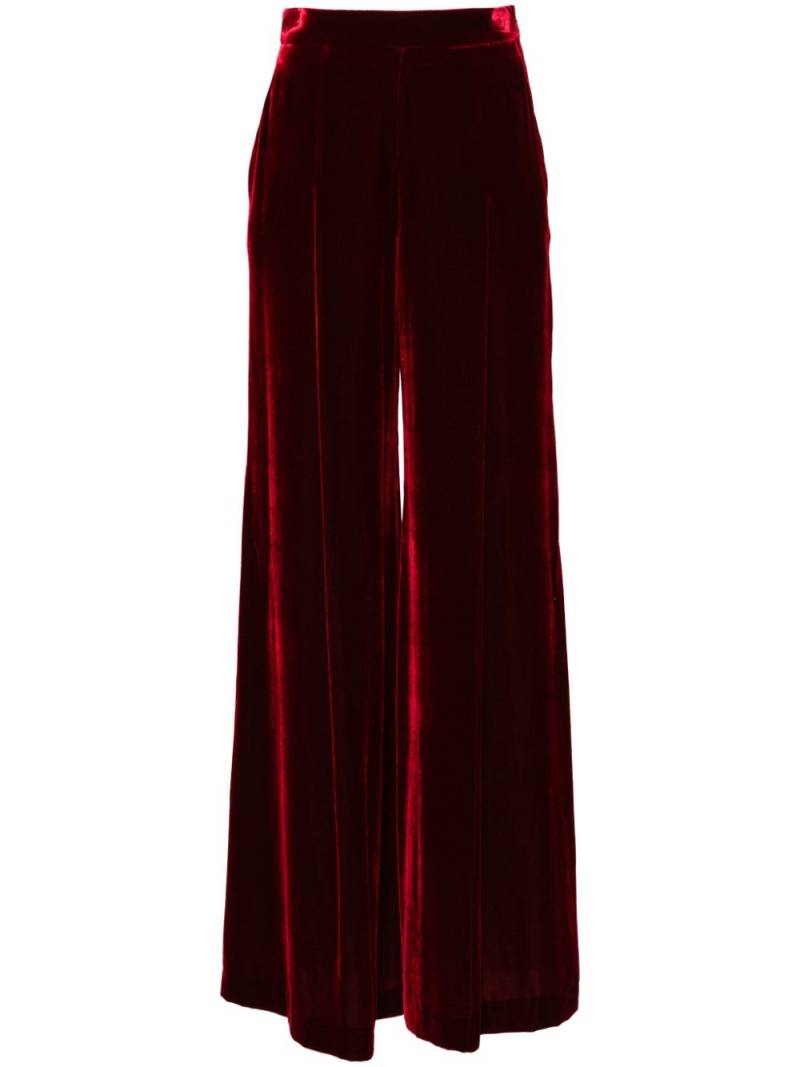 Giambattista Valli velvet trousers - Red von Giambattista Valli