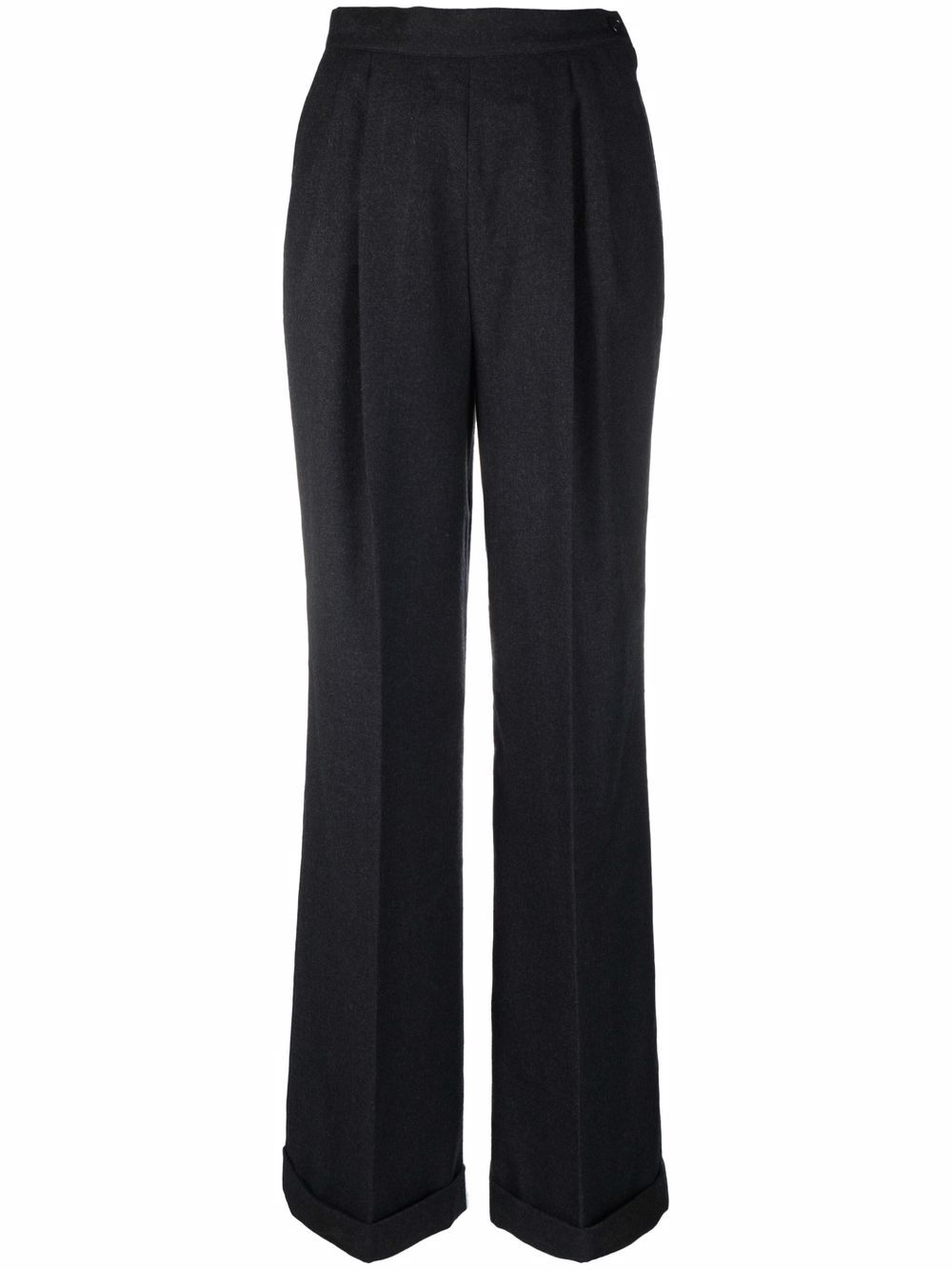 Gianfranco Ferré Pre-Owned 1990s straight-leg tailored trousers - Grey von Gianfranco Ferré Pre-Owned