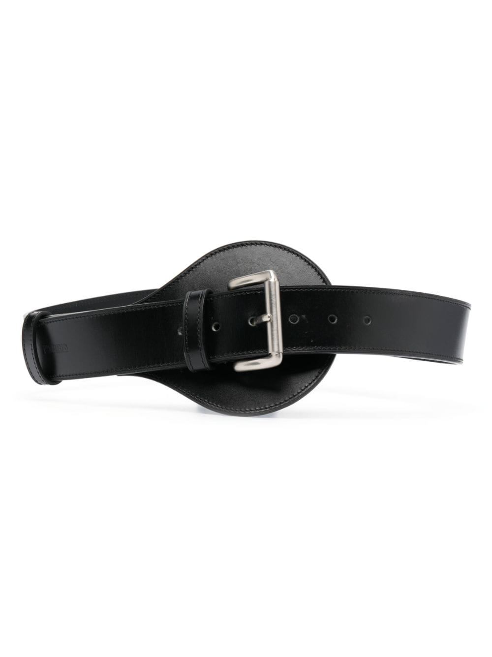 Gianfranco Ferré Pre-Owned 2000s buckled leather belt - Black von Gianfranco Ferré Pre-Owned