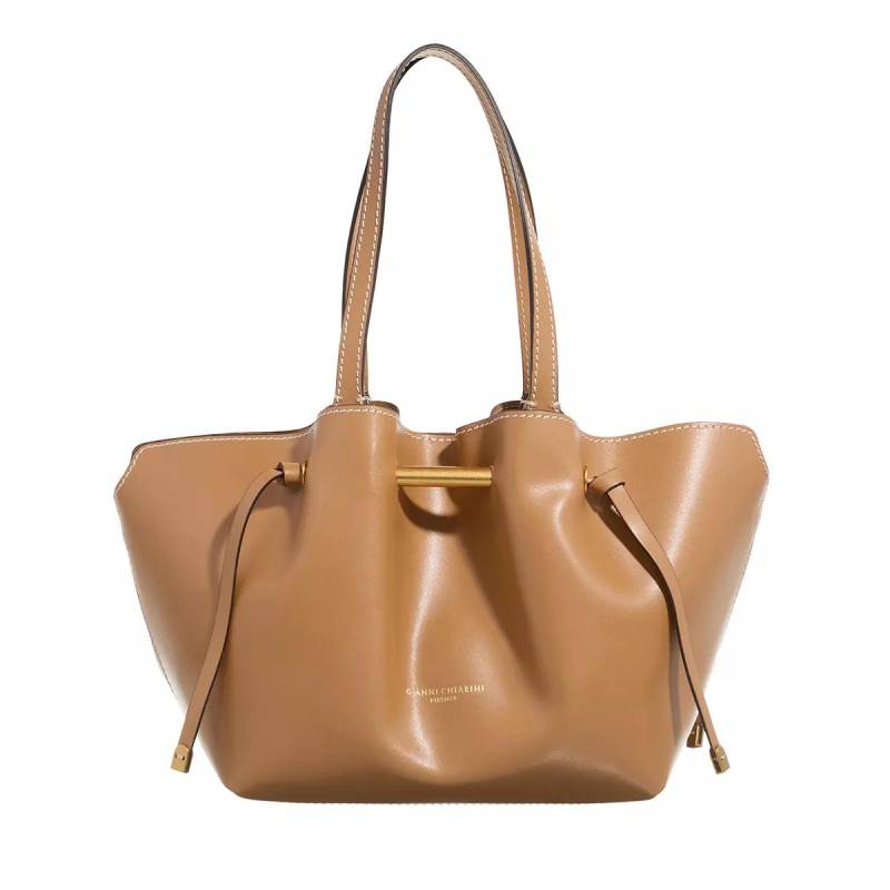 Gianni Chiarini Henkeltasche - Amanda - Gr. unisize - in Cognacbraun - für Damen von Gianni Chiarini