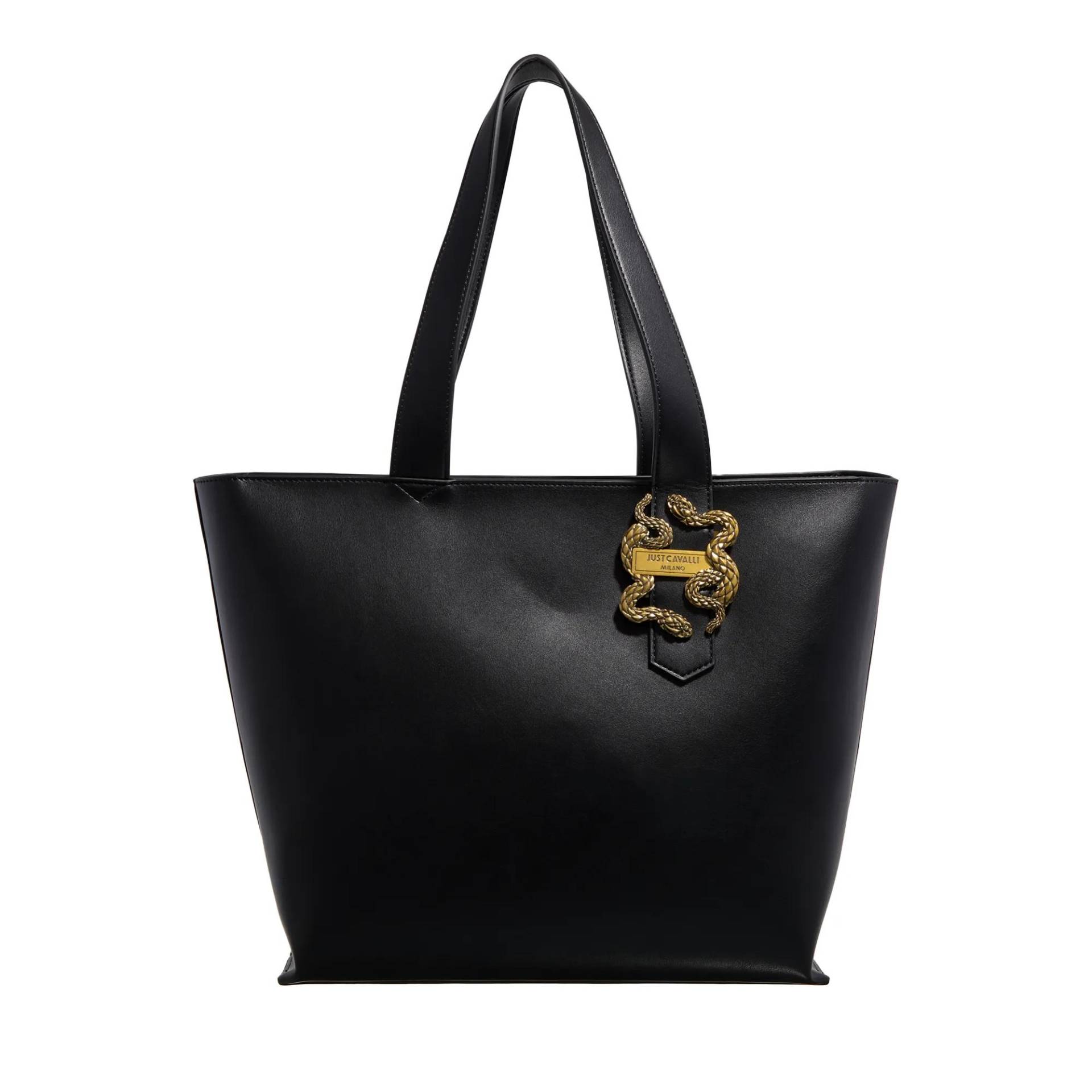 Just Cavalli Umhängetasche - Shopping Bag - Gr. unisize - in Schwarz - für Damen von Just Cavalli