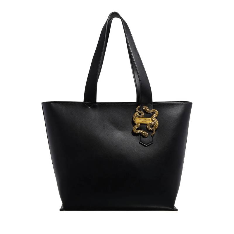 Just Cavalli Schultertasche - Shopping Bag - Gr. unisize - in Schwarz - für Damen von Just Cavalli