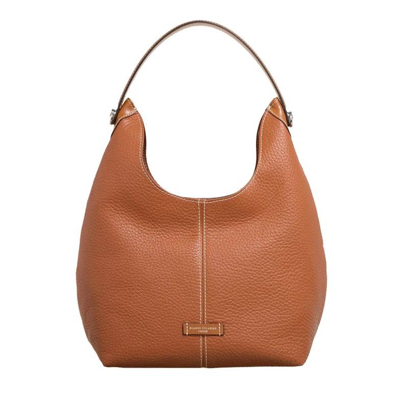 Gianni Chiarini Schultertasche - Alessandra - Gr. unisize - in Cognacbraun - für Damen von Gianni Chiarini