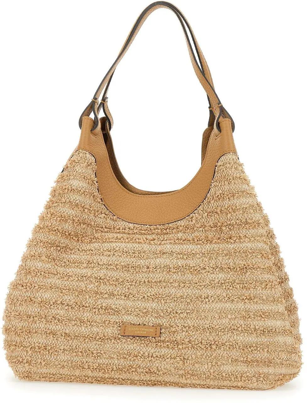 Gianni Chiarini Schultertasche - Dua - Gr. unisize - in Beige - für Damen von Gianni Chiarini