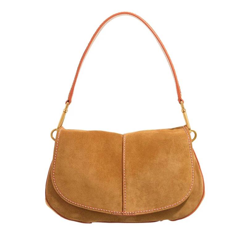 Gianni Chiarini Schultertasche - Helena Round - Gr. unisize - in Cognacbraun - für Damen von Gianni Chiarini