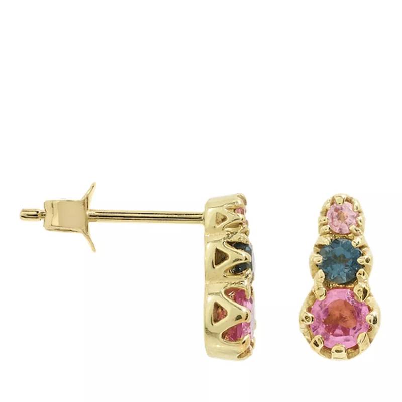 Anna+Nina Armbanduhr - Single Eclectic Anna Stud Earring - Gr. unisize - in Mehrfarbig - für Damen von Anna+Nina