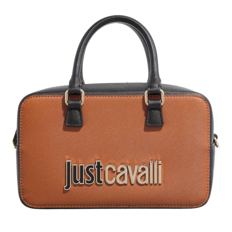 Just Cavalli Schultertasche - Crossbody - Gr. unisize - in Cognacbraun - für Damen von Just Cavalli