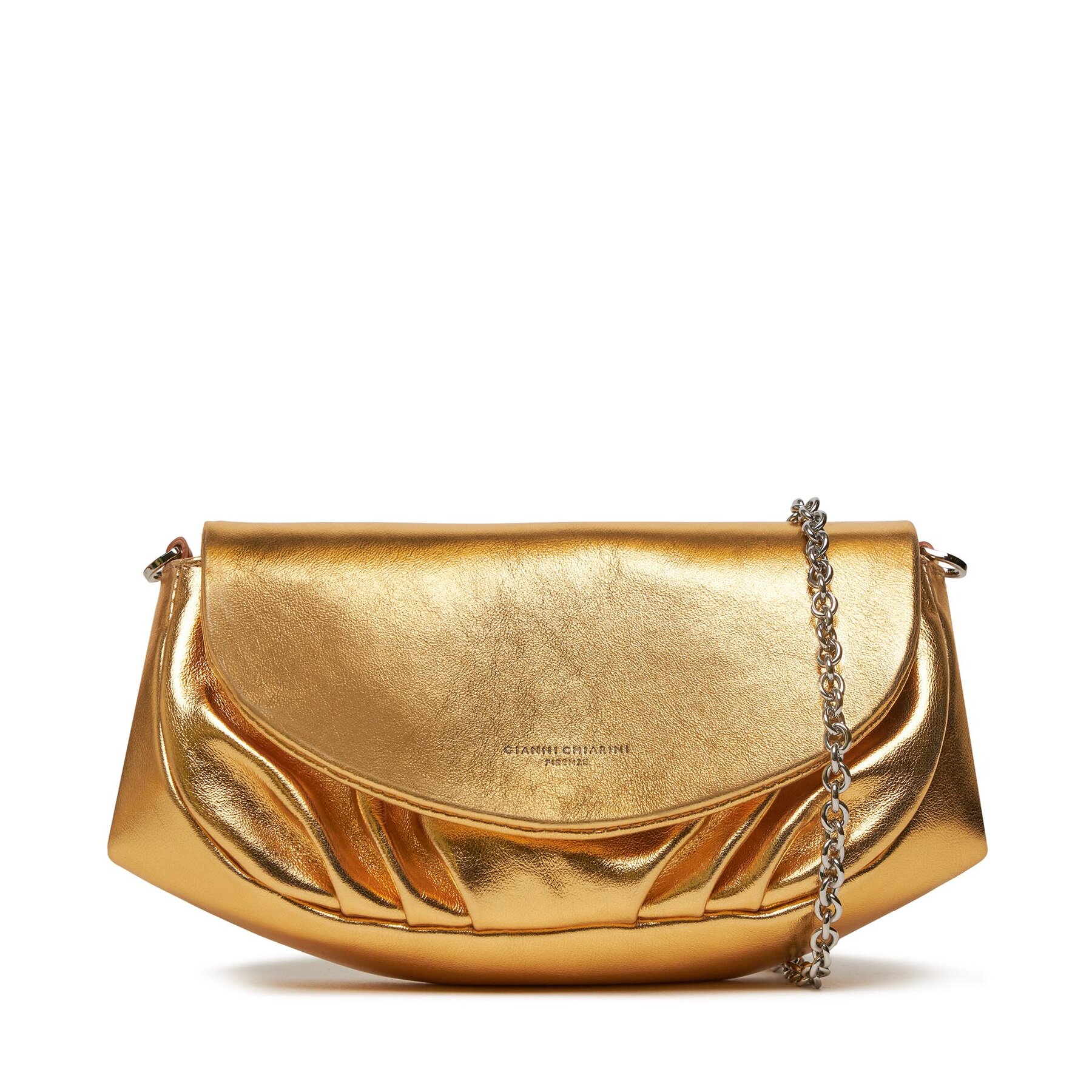 Handtasche Gianni Chiarini Adele BS 10235/24PE FOU MET Goldfarben von Gianni Chiarini