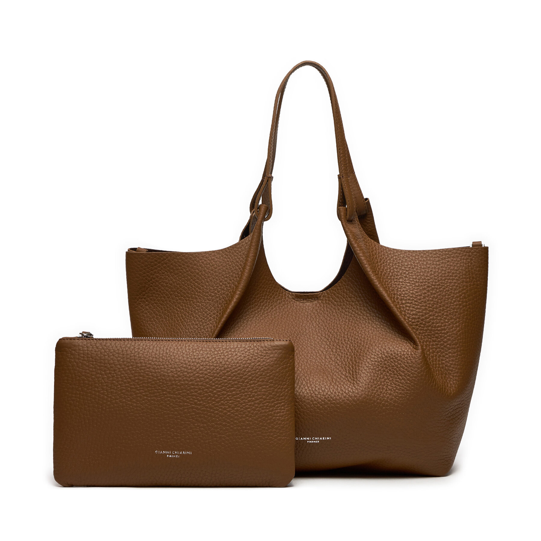 Handtasche Gianni Chiarini Dua BS 9720 RNGDBL Braun von Gianni Chiarini