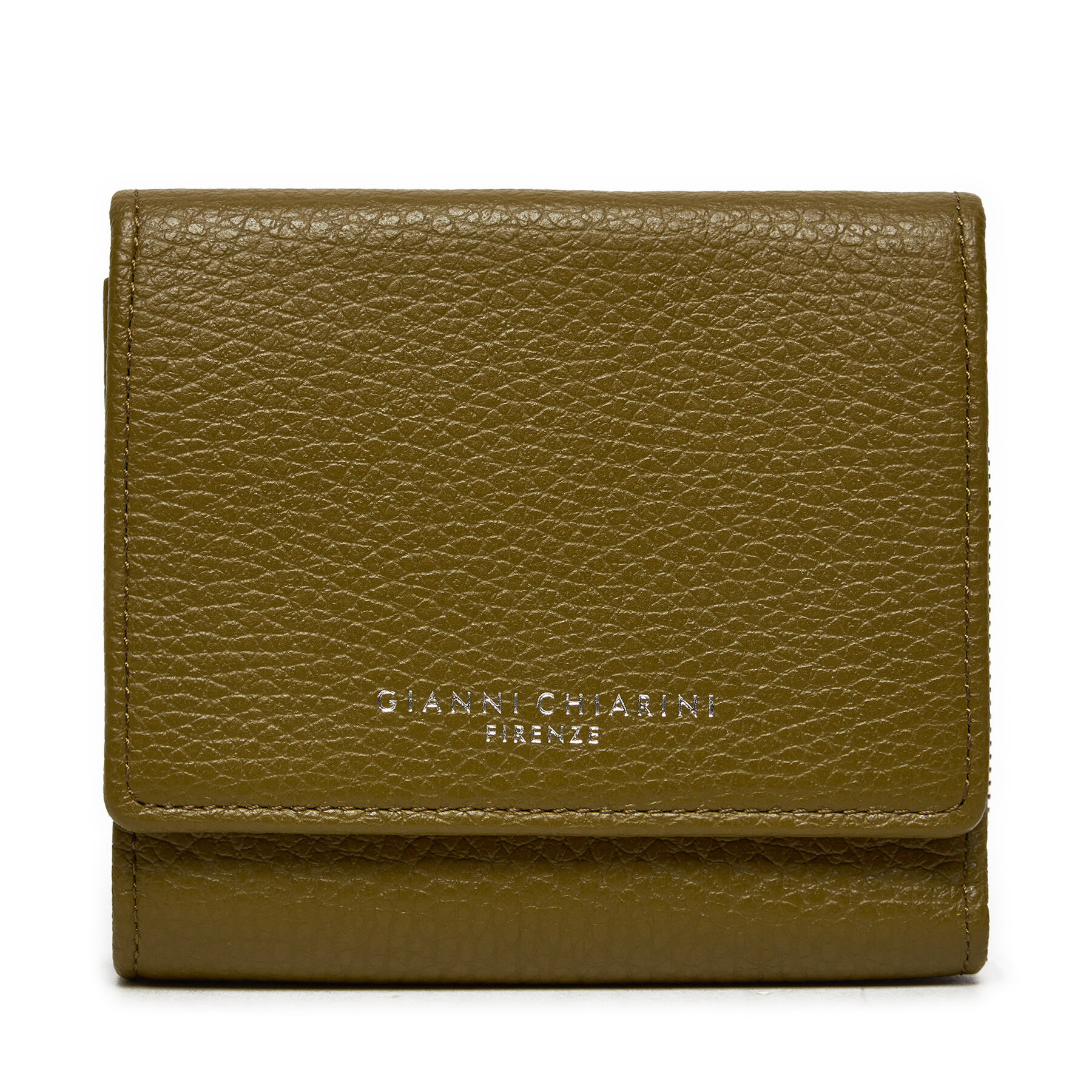 Kleine Damen Geldbörse Gianni Chiarini Wallets Grain PF 5080 GRN Grün von Gianni Chiarini