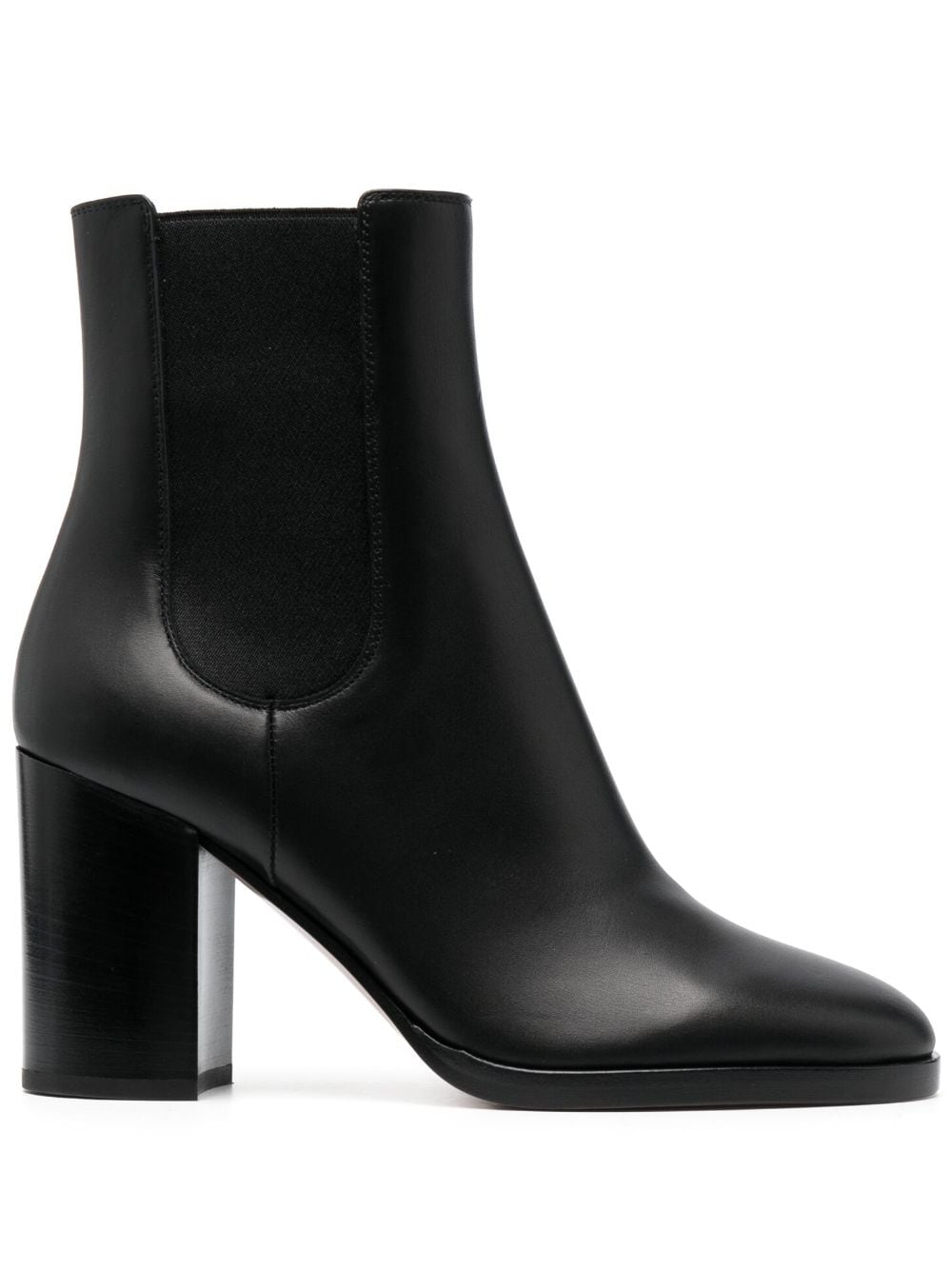 Gianvito Rossi 100mm leather boots - Black von Gianvito Rossi