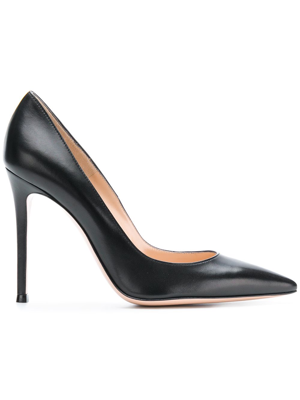 Gianvito Rossi 105 stiletto pumps - Black von Gianvito Rossi