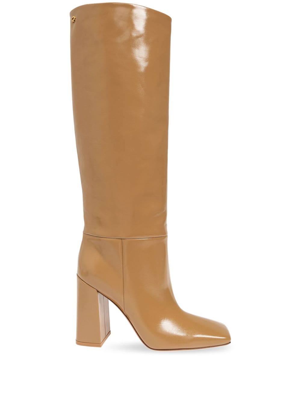 Gianvito Rossi Vanta 105mm leather boots - Brown von Gianvito Rossi