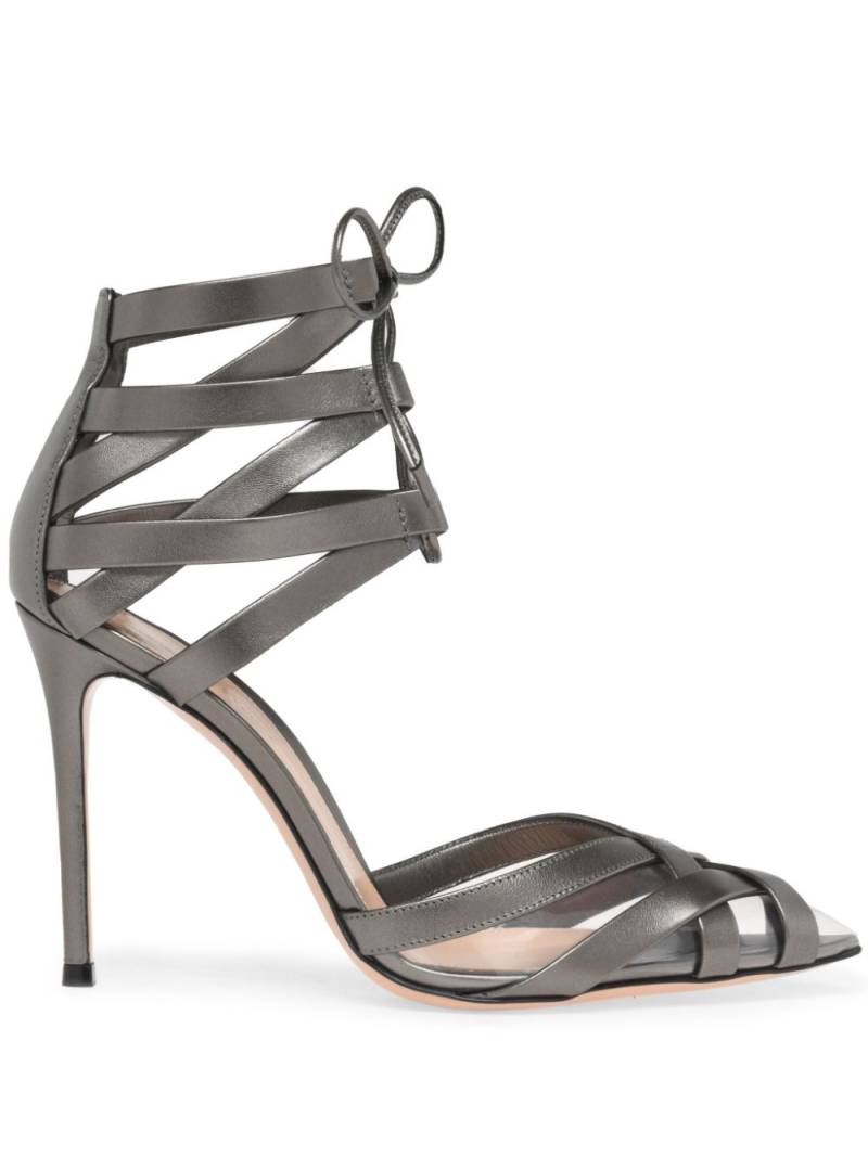 Gianvito Rossi 105mm Catherine D´Orsay sandals - Silver von Gianvito Rossi