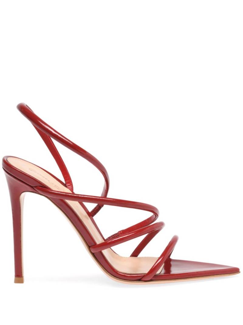 Gianvito Rossi 105mm Ettie sandals - Red von Gianvito Rossi