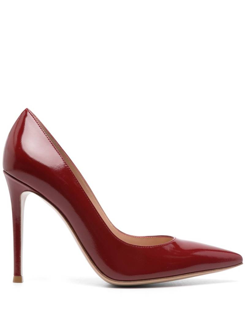 Gianvito Rossi 105mm Gianvito pumps - Red von Gianvito Rossi