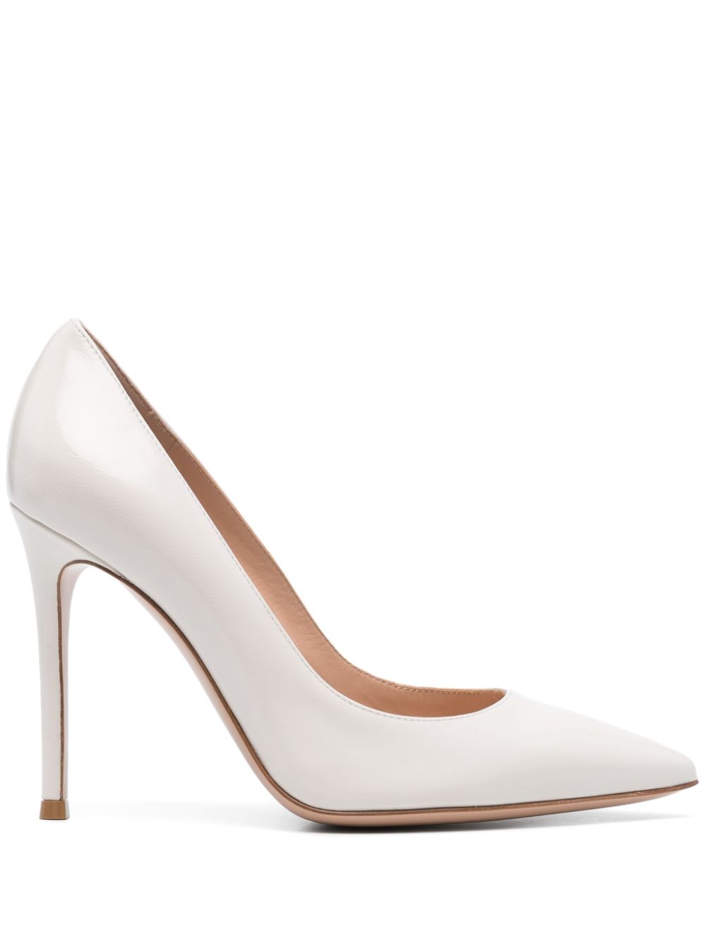 Gianvito Rossi 105mm Gianvito pumps - White von Gianvito Rossi