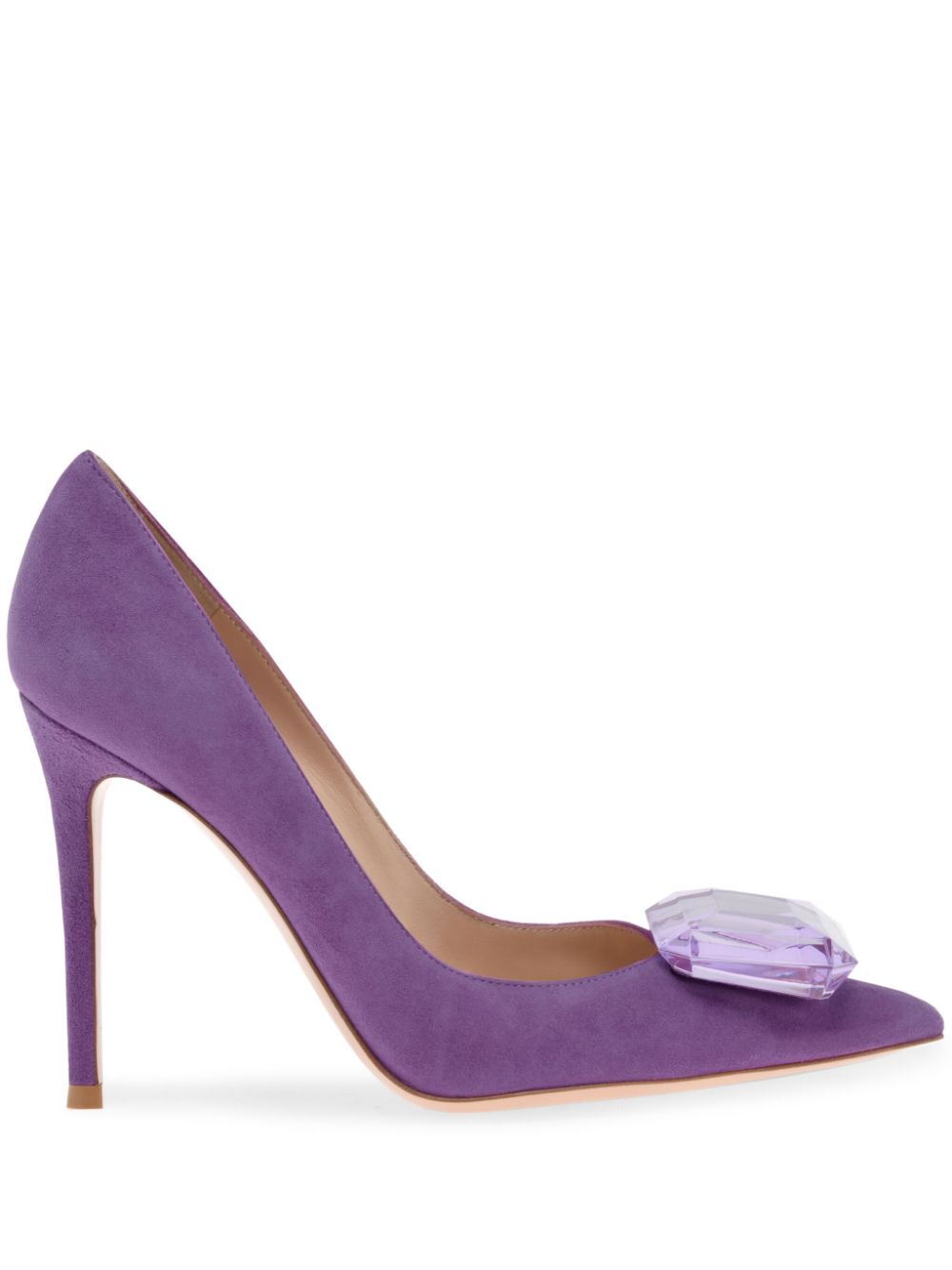 Gianvito Rossi 105mm Jaipur pumps - Purple von Gianvito Rossi