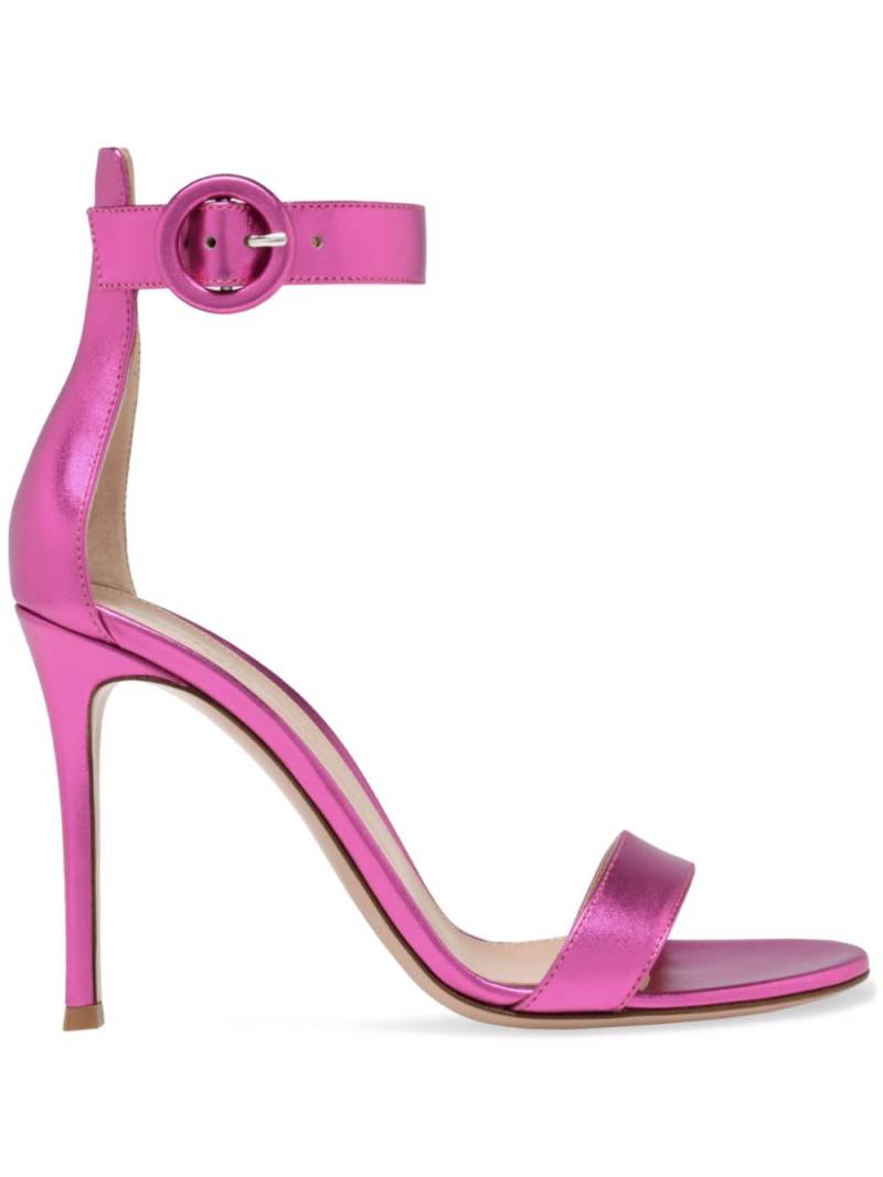 Gianvito Rossi 105mm Portofino sandals - Pink von Gianvito Rossi