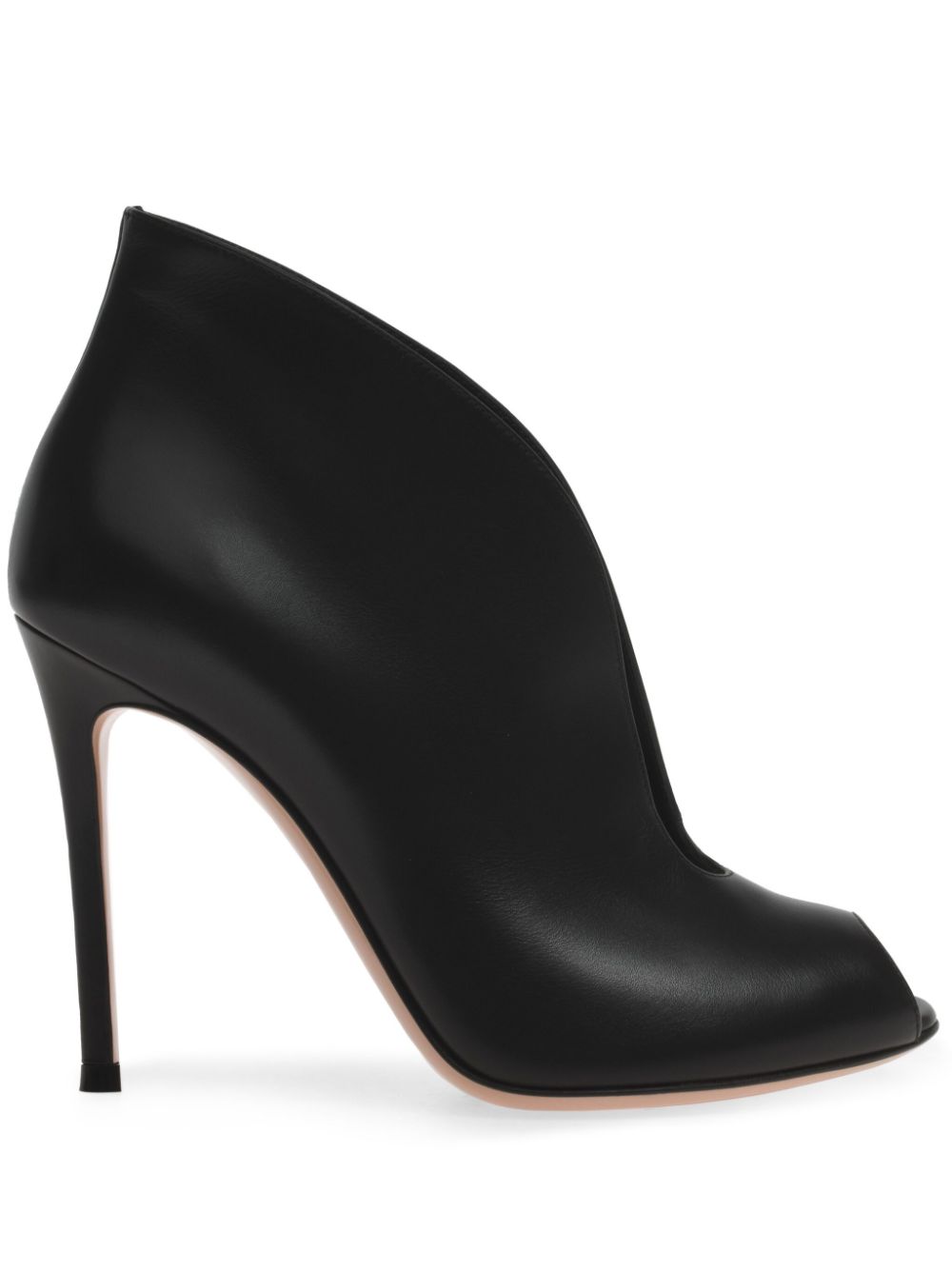 Gianvito Rossi 105mm Vamp boots - Black von Gianvito Rossi