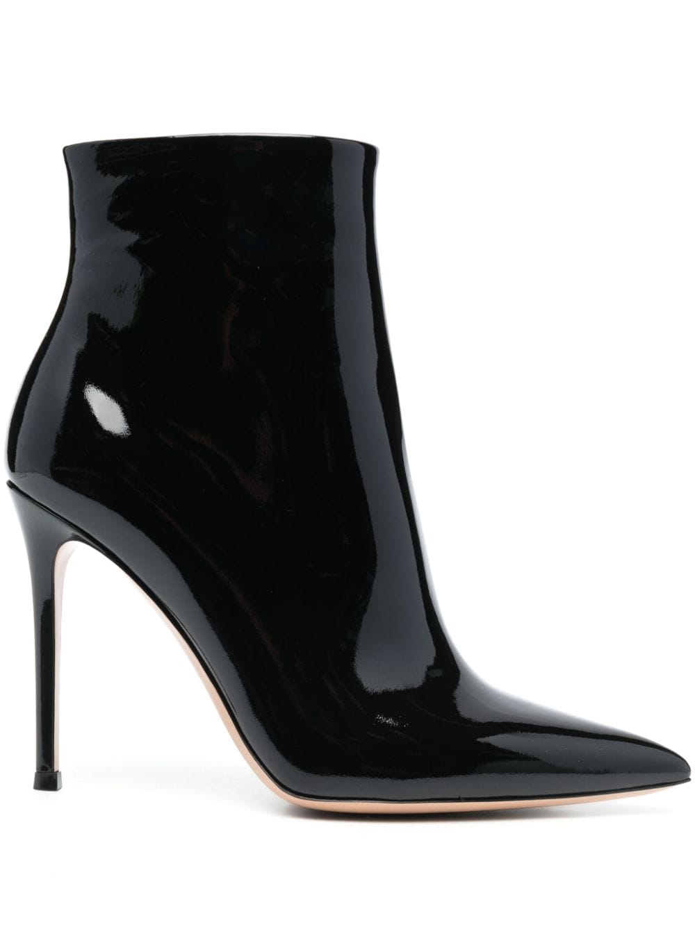 Gianvito Rossi 110mm patent leather boots - Black von Gianvito Rossi