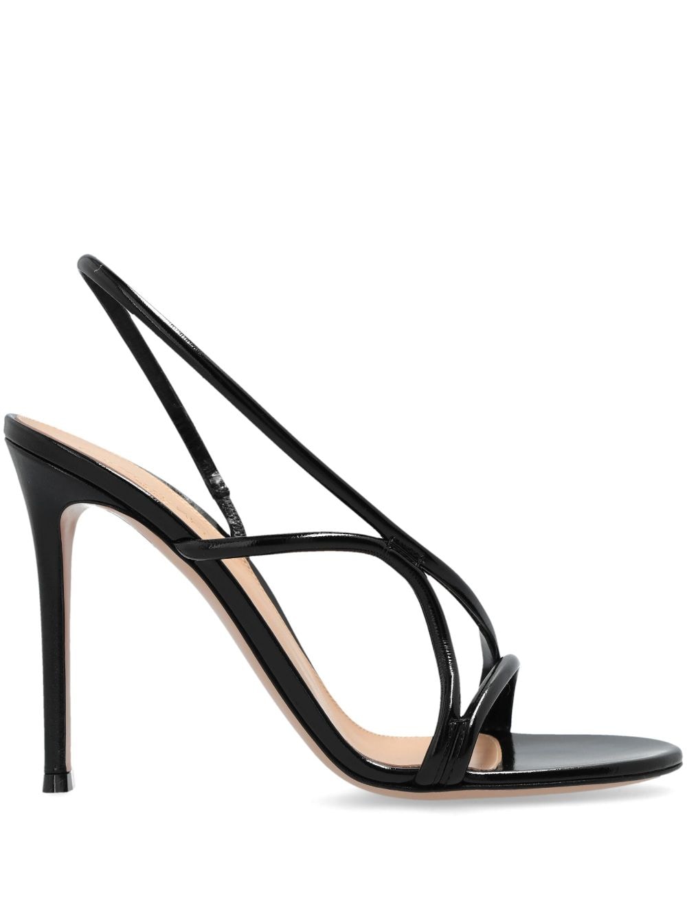 Gianvito Rossi 115mm leather sandals - Black von Gianvito Rossi