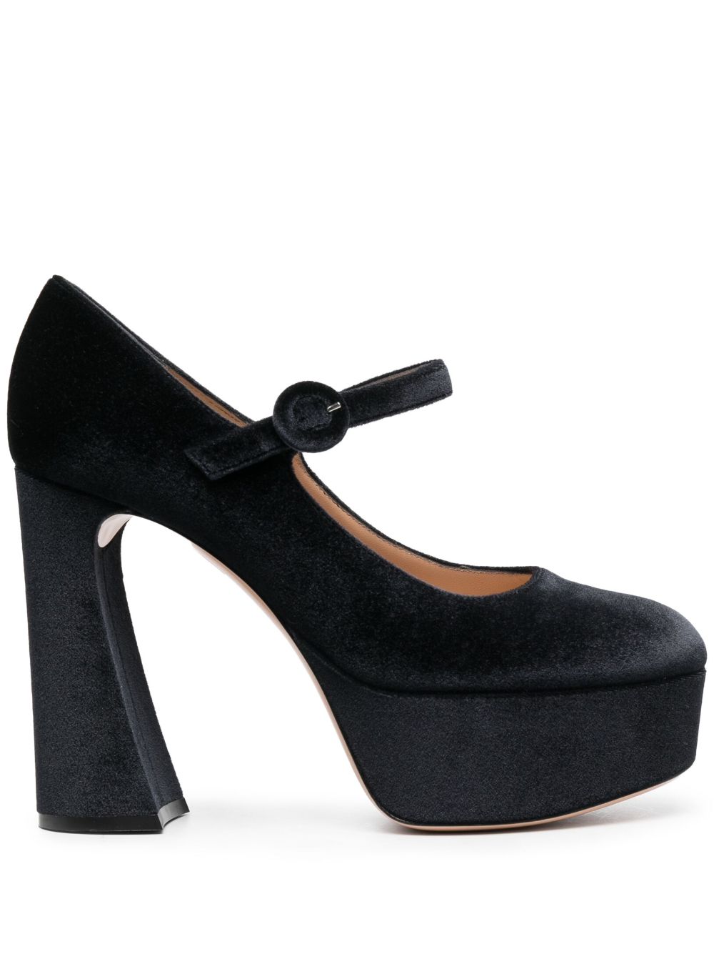 Gianvito Rossi 120mm platform pumps - Black von Gianvito Rossi