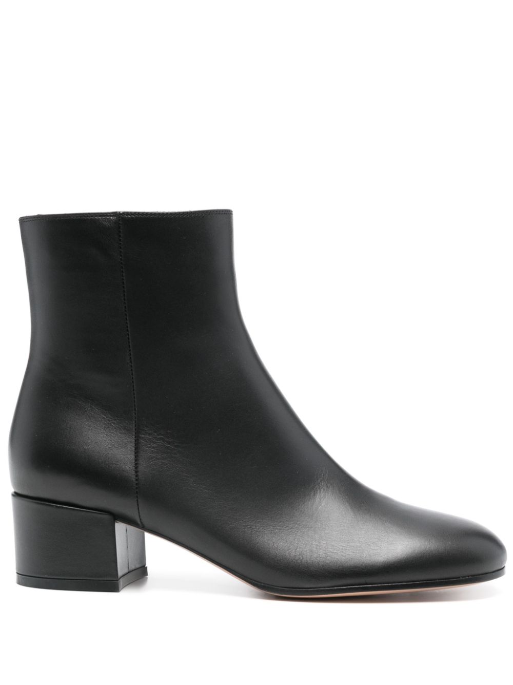 Gianvito Rossi 45mm leather ankle boots - Black von Gianvito Rossi